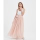 Women's  Chiffon High Waist Floor Length Pleated Summer Beach Skirt