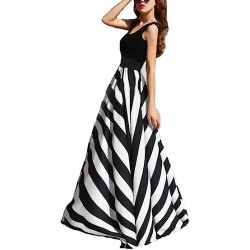 Chiffon Mopping Floor Length Big Hem Beach High Waist Maxi Skirt