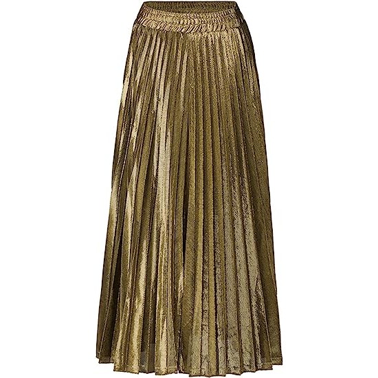 Women's Premium Metallic Shiny Skirt