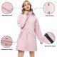 Waterproof Jacket Outdoor Ladies Lightweight Trench Coat