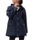 Women's Waterproof Hooded Rain Jacket