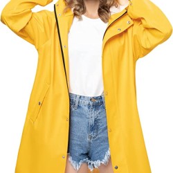 Waterproof Jacket Outdoor Ladies Lightweight Trench Coat